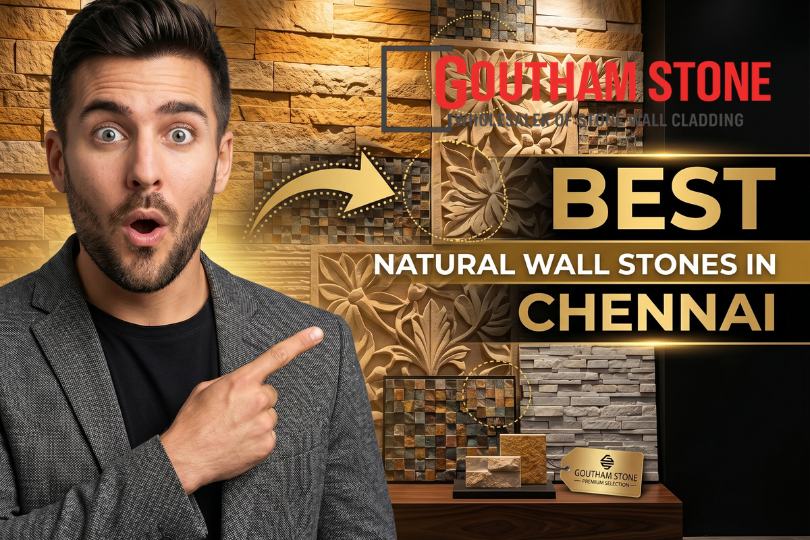 Best natural wall stones in Chennai